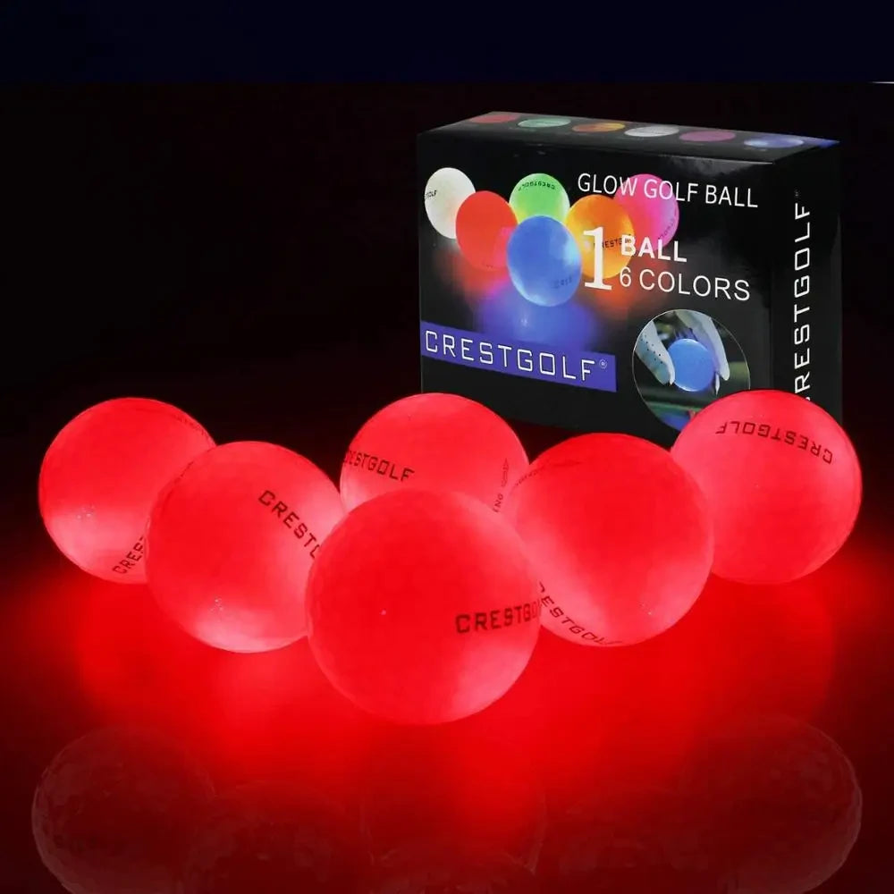 LED Golf Balls 6 Pack