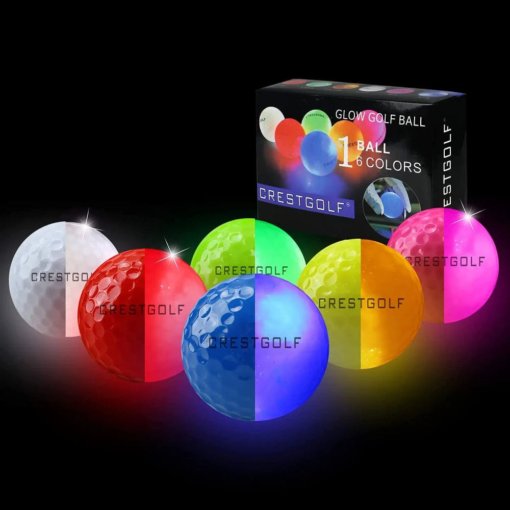 LED Golf Balls 6 Pack