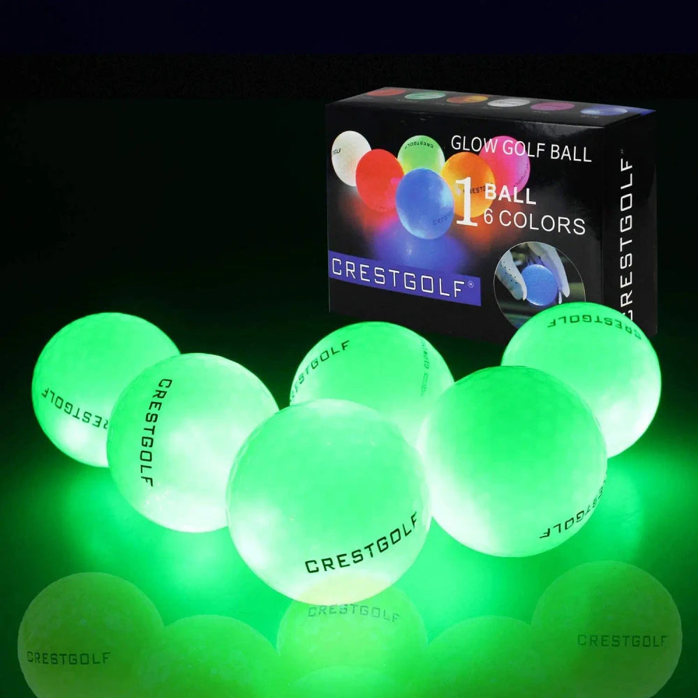LED Golf Balls 6 Pack