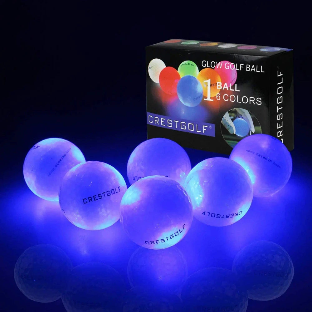LED Golf Balls 6 Pack