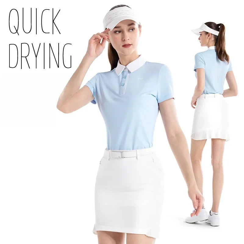 Women's Breathable Golf Polo