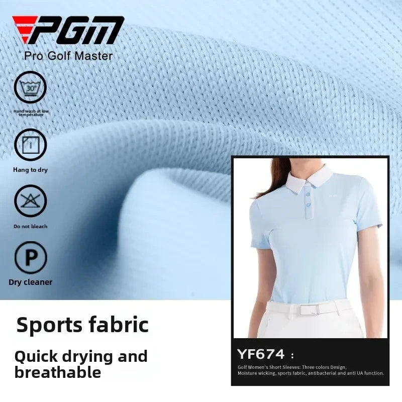 Women's Breathable Golf Polo
