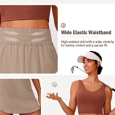 Athletic Skort with Pockets